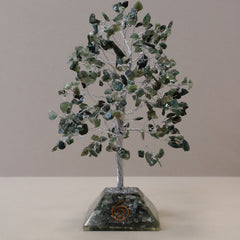 Gemstone Tree with Organite Base - 320 Stone - Moss Agate product image 2