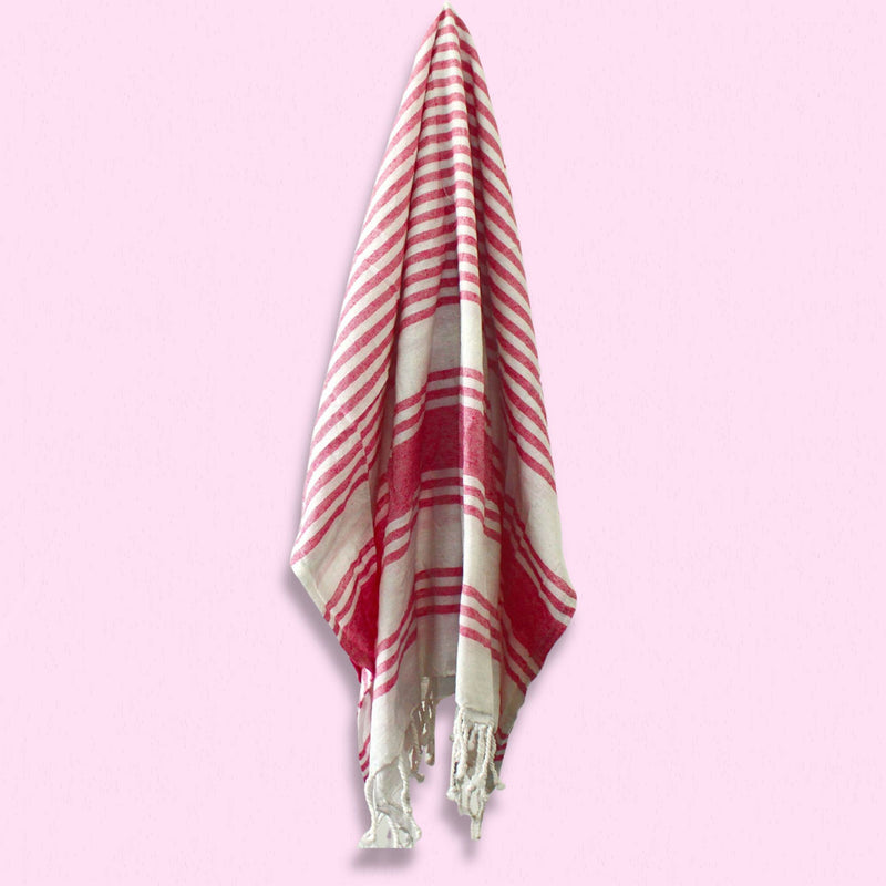 Hamman Spa Towel - Sunset Pink - 90x170cm product image