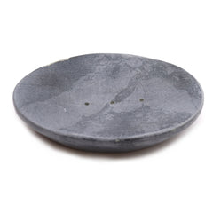 Grey Soapstone Soap Dish 10x12cm- Classic Oval product image 2