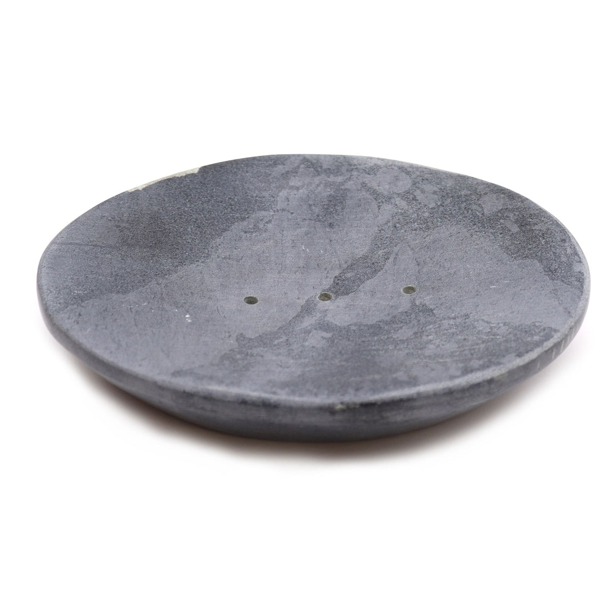 Grey Soapstone Soap Dish 10x12cm- Classic Oval product image 2