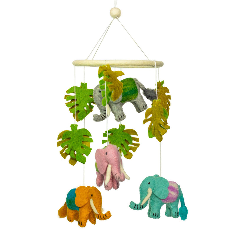 Handmade Felt Mobile - Elephant product image