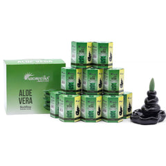 Pack of 10 Masala Backflow Incense - Aloe Vera product image 2