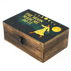 Medium Enamelled Box - The Moon Made me Do It product image 2