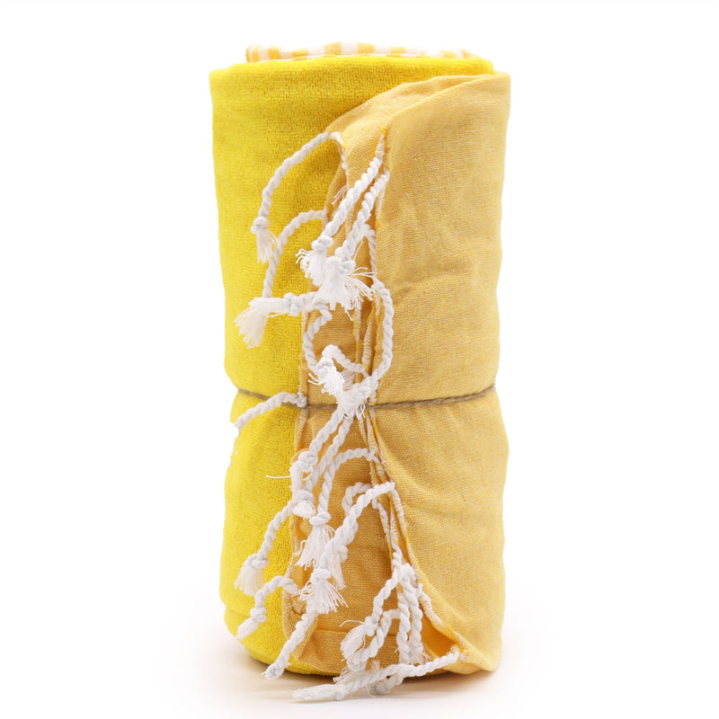 Cotton Pario Towel - 100x180 cm - Sunny Yellow product image