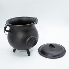 Extra Huge Cast Iron Cauldron with Pentagon 23x18cm (at least 4kg) product image 3