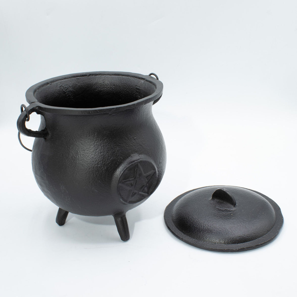 Extra Huge Cast Iron Cauldron with Pentagon 23x18cm (at least 4kg) product image 3
