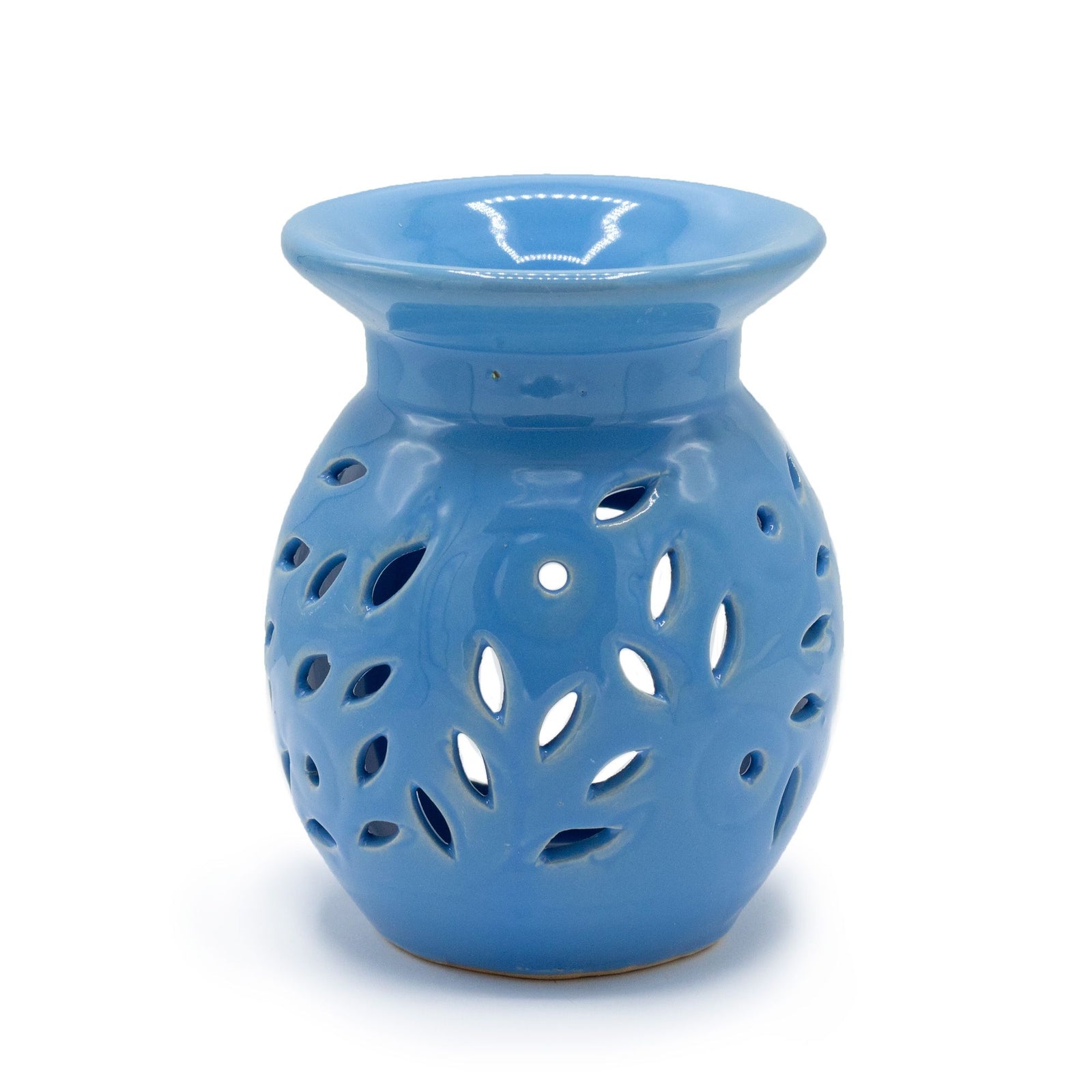 Floral Oil Burner - Blue product image