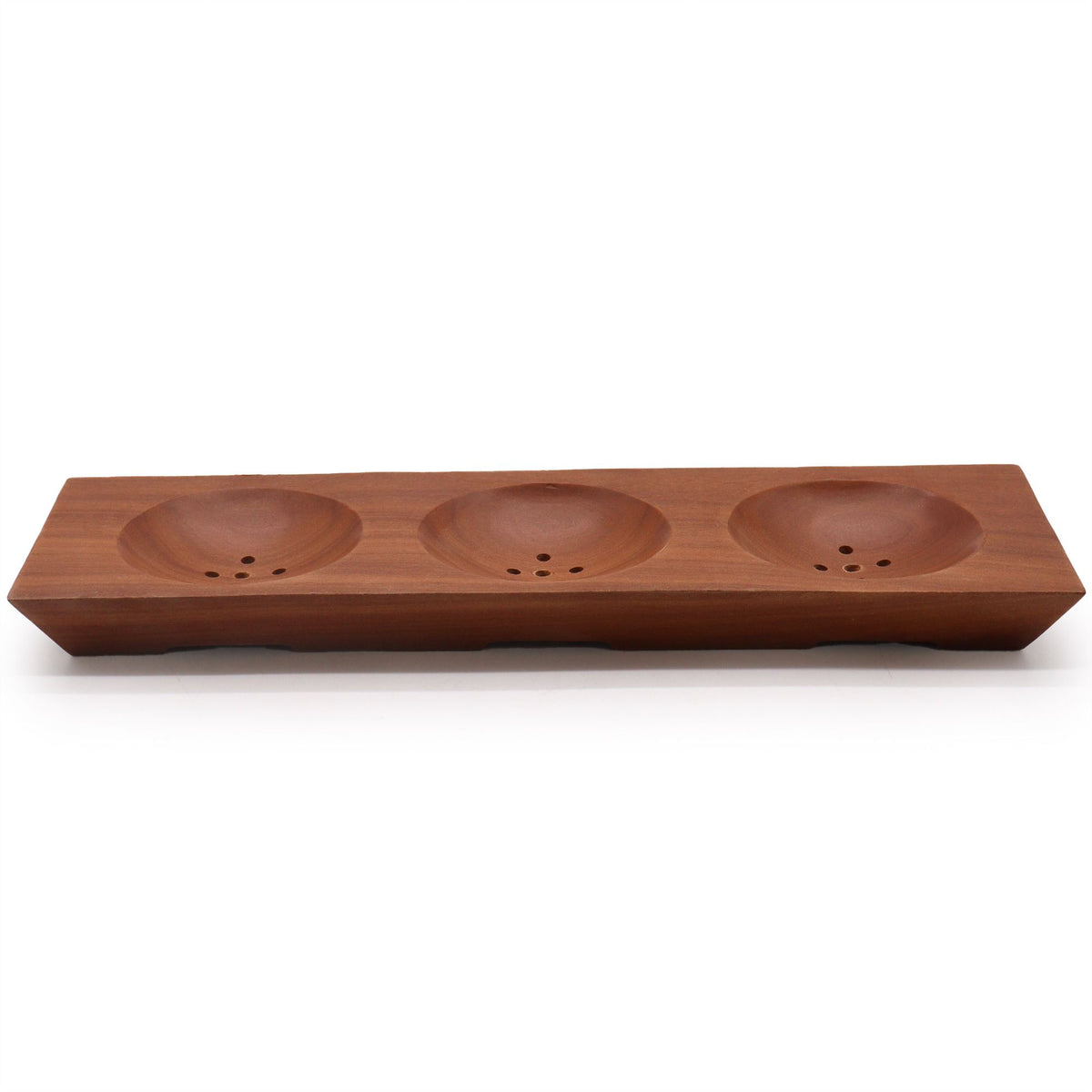 Three Bay Mahogany Soap Dish product image 3