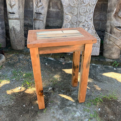 Tall Table - Display Stand - Recycled Wood product image