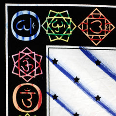 Handbrushed Cotton Wall Art - Chakra Buddha product image 3
