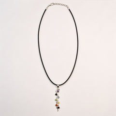 Indian Devotional Pendant - Silver Plated (45cm Cord)- Snake Chakra product image 2