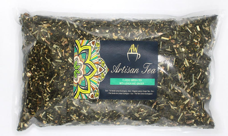 Eco Classic Green Tea with Lemon and Ginger 1Kg product image
