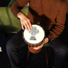 Medium Pro Djembe Drum - Soul Sound (low) - Medium 40cm (18cm Dia) product image 5