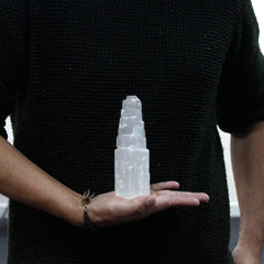 Natiural Selenite Tower - 15 cm product image 2