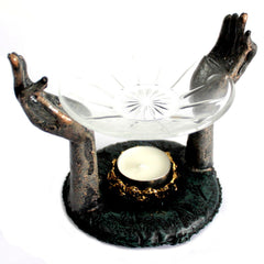 Antique Buddha - Om Hands Oil Burner product image 3