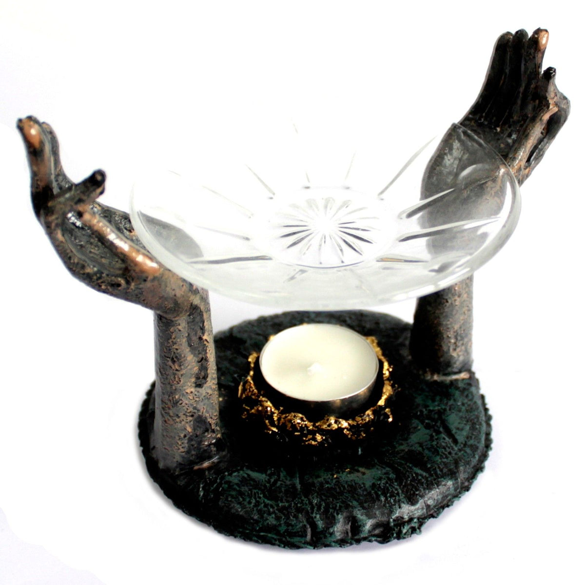 Antique Buddha - Om Hands Oil Burner product image 3