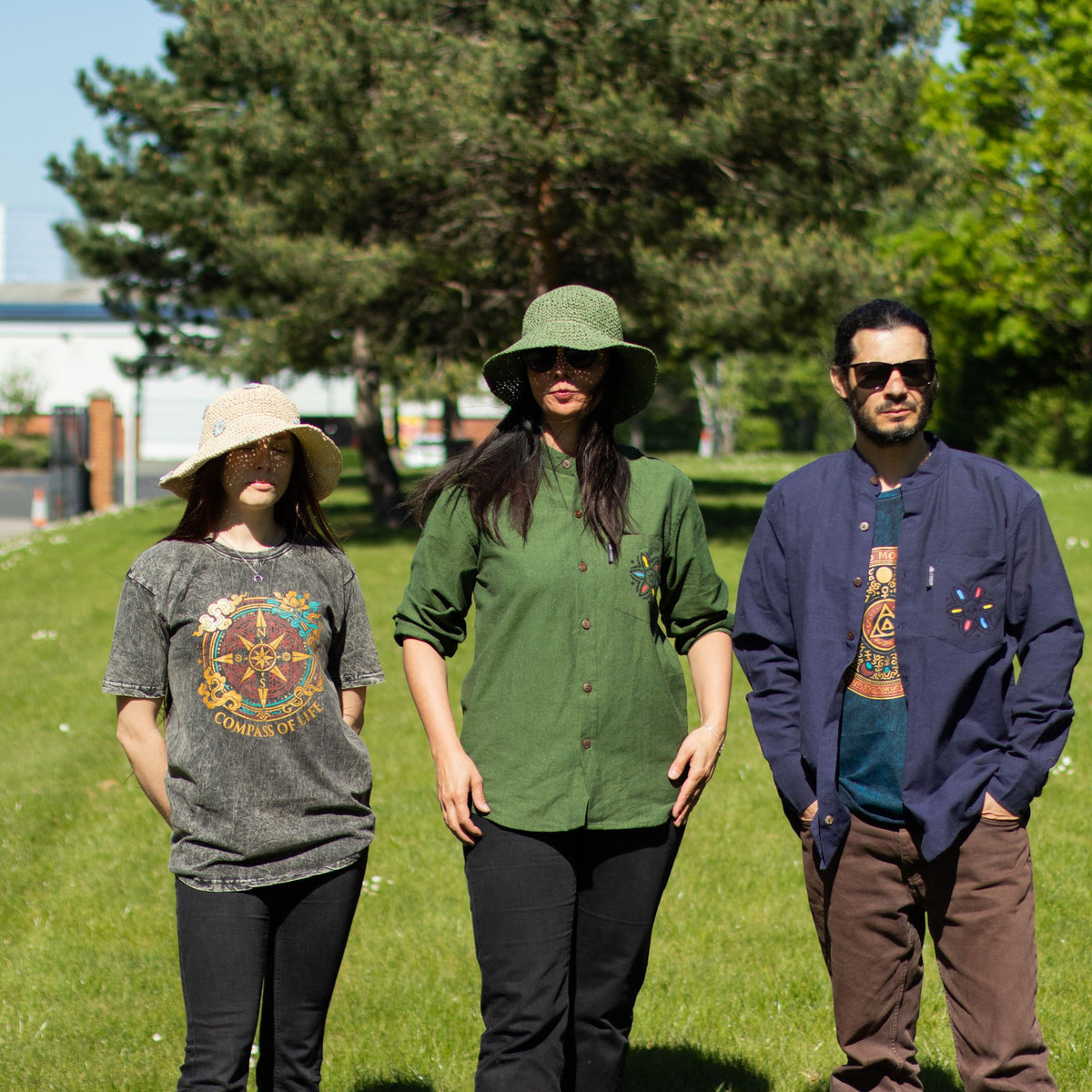 Nomad Sari Kathmandu Shirt - Forest Green - Medium product image