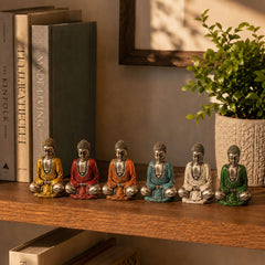 Silver Mini Buddha (Assorted Colours) product image 2