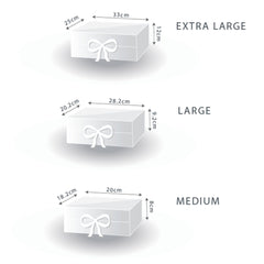 Flat Pack Gift Box - Extra Large (33x25x12cm) - Red product image 4