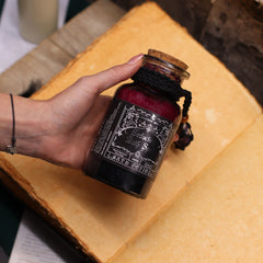 Ancient Witch Bath Spell Potion & Amethyst Crystal Amulet - Seduction product image 9