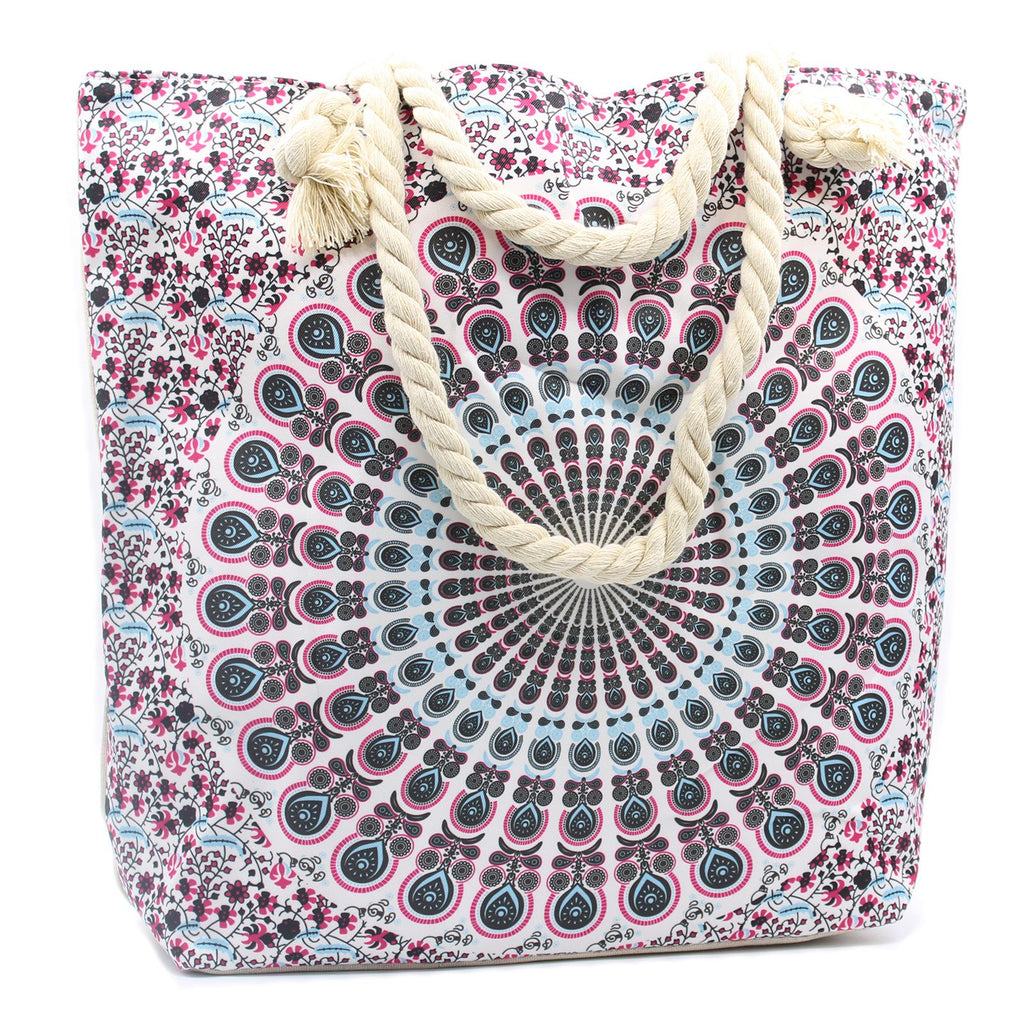 Rope Handle Mandela Bag - Electric Blue product image 3