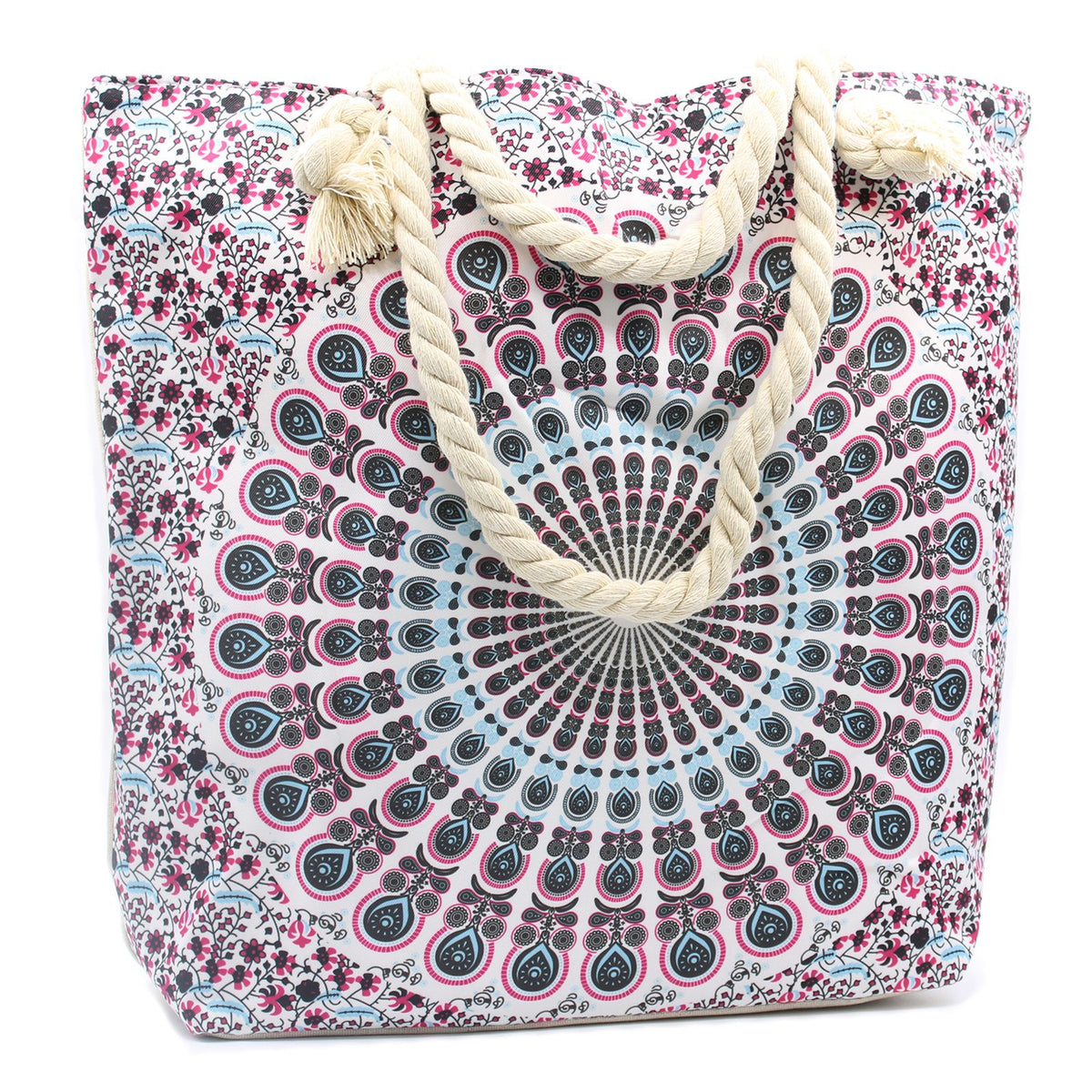 Rope Handle Mandela Bag - Electric Blue product image 3