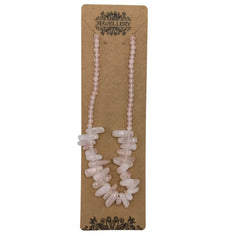 Longstone Gem Necklace - Rose Quartz product image 3