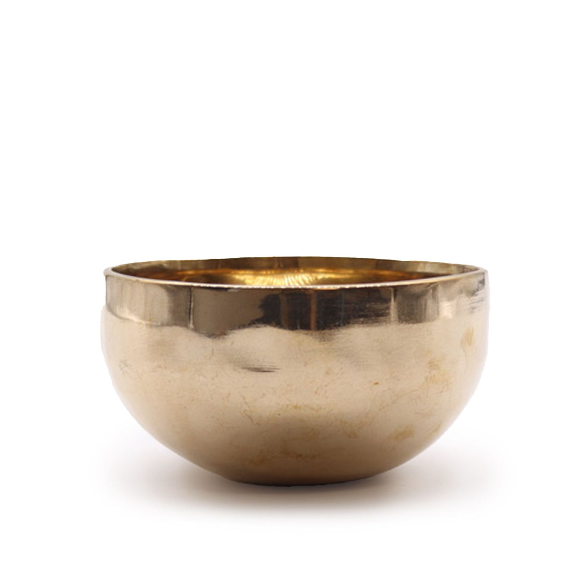 Small Shining Bell-Metal Handmade Singing Bowl (approx 550g) -13cm product image