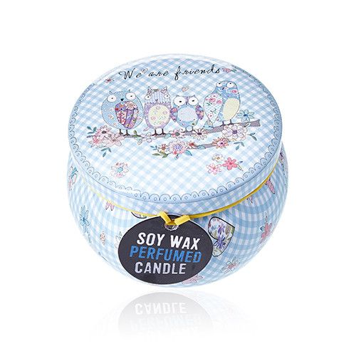 Art Tin Candle - Assorted Design - Friendly Messages - Parma Violet product image 14