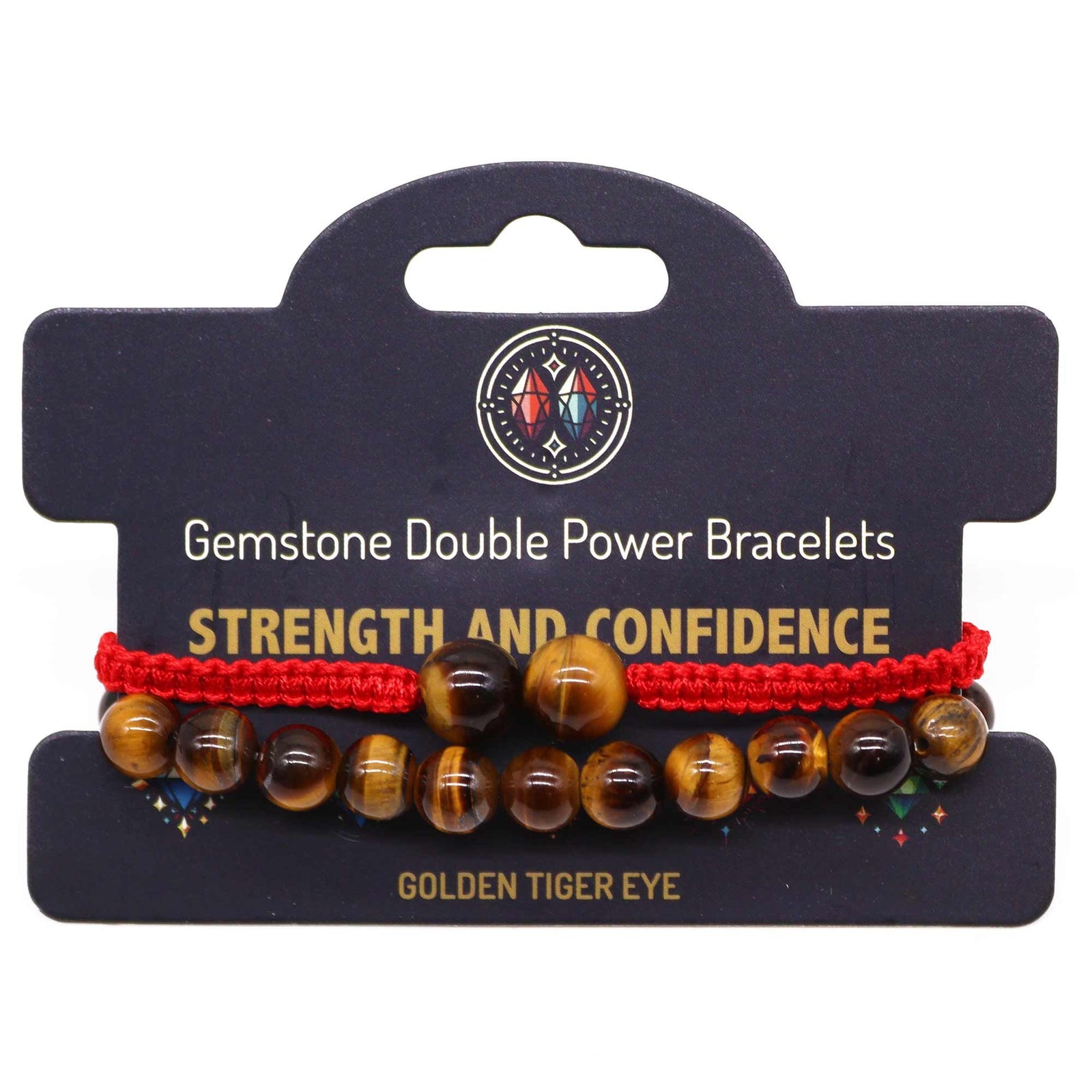 Gemstone Double Power Bracelets- Tiger Eye product image