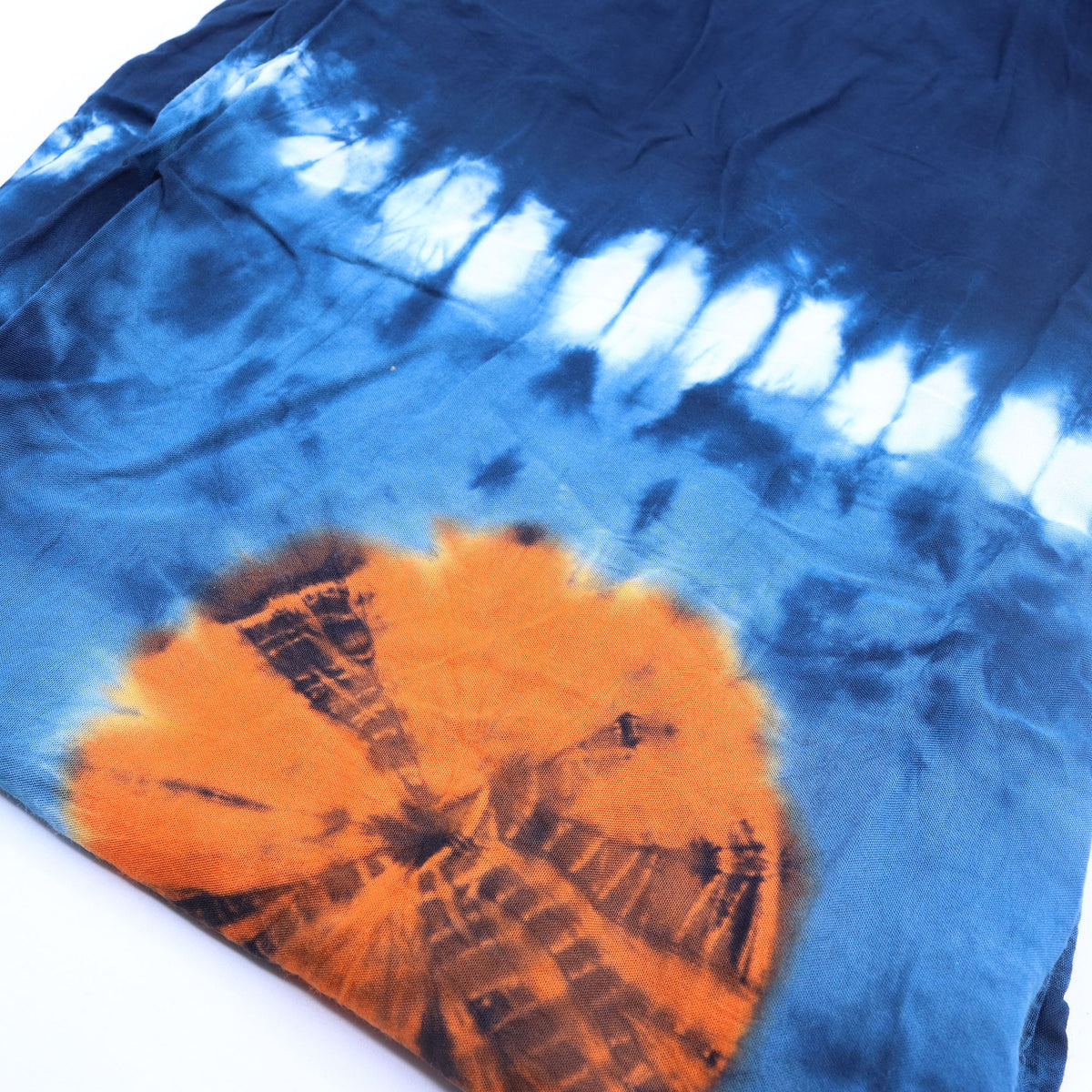 Japanese Style Lounge Pants - Teal & Orange - L product image 3