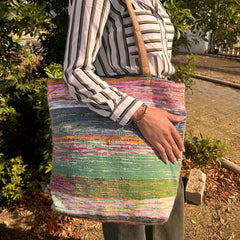 Recycled Big Rug Bag - Shades of Dusk product image 5