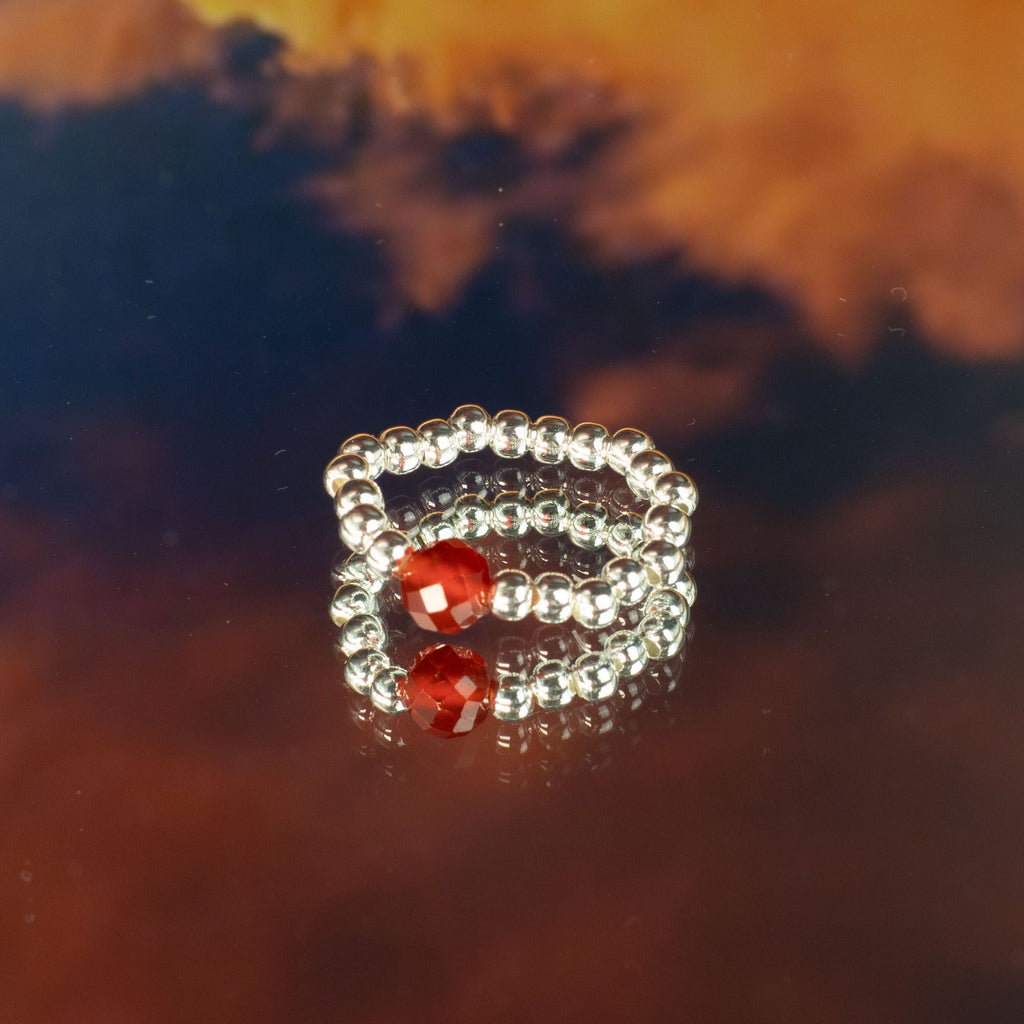 Nymph Spirit Gemstone Ring Set - Blood Moon product image 6