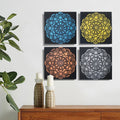 Set of 4 Mandala Brocade Detail 30x30cm product image
