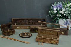 Cone & Stick Burner- Asst Design - Mango Wood product image 3