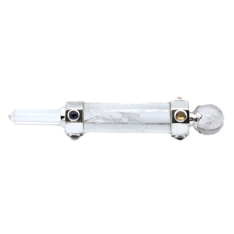 Hexagonal Crystal Healing Wand - 12cm - Rock Quartz product image