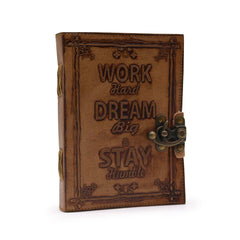 Leather Journel - Plain Paper - Work & Dream Big product image 2