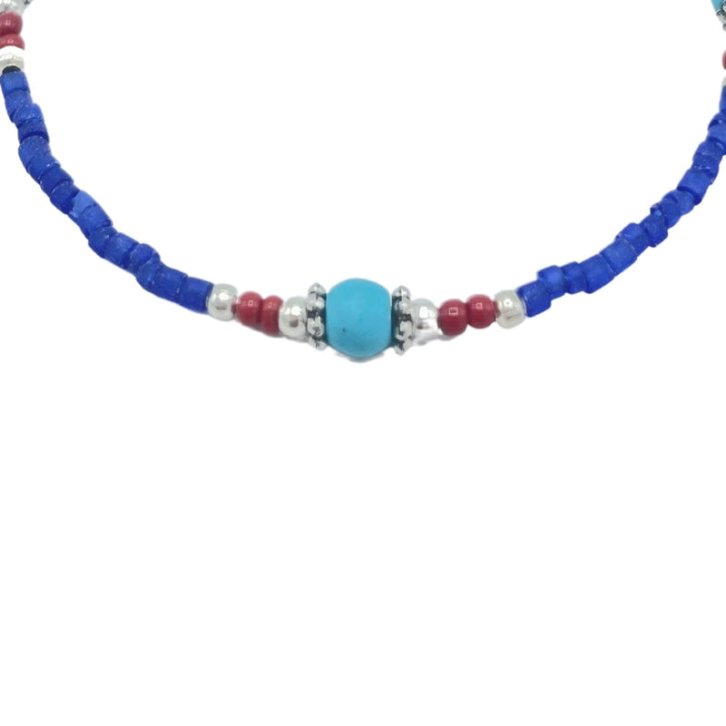 Nepalese Extra Fine Gem Bracelet- Blue Onyx product image