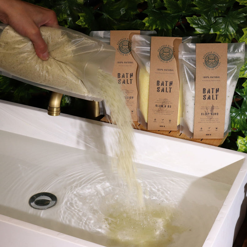 Greenman Rituals Menthol Aromatherapy Epsom Bath Salt – Recovery product image