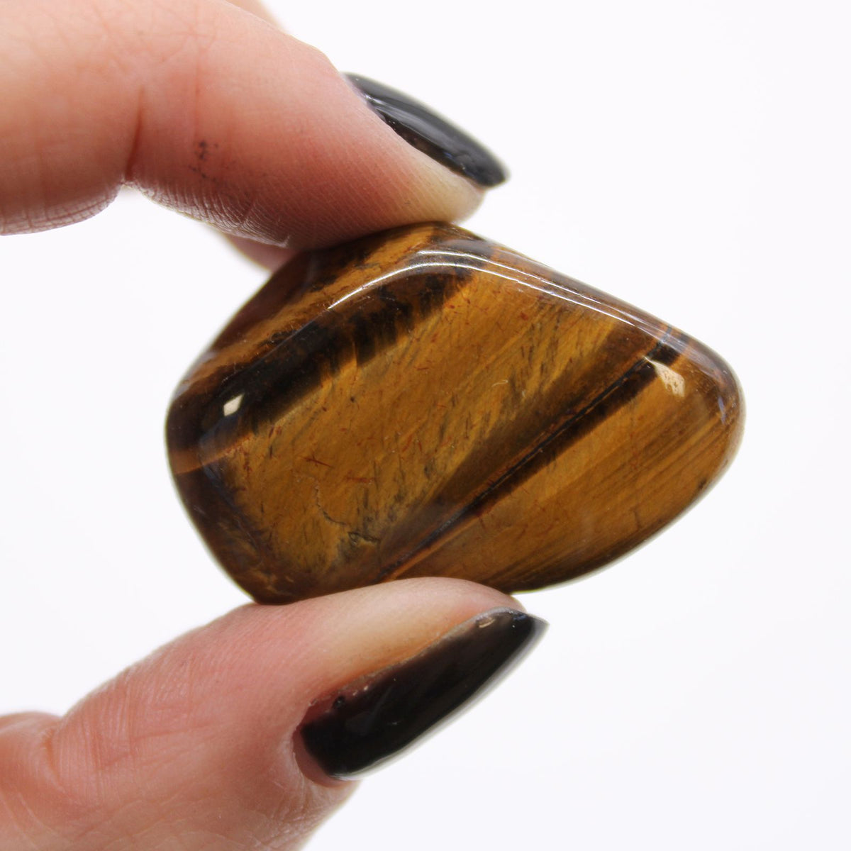 Medium African Tumble Stones - Tigers Eye - Golden product image 2