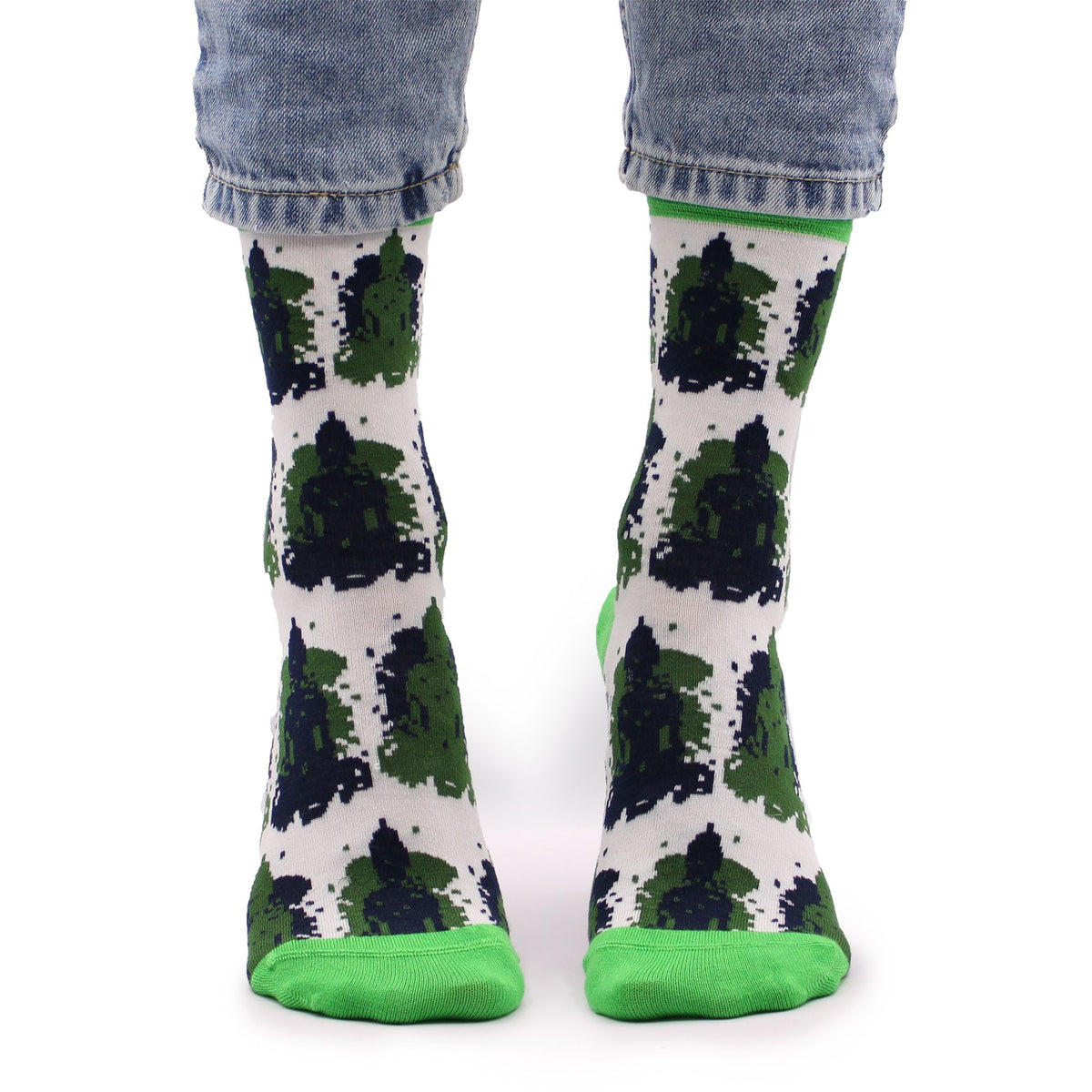 Hop Hare Bamboo Socks S/M - Bali Buddha product image 2