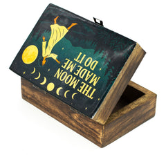 Medium Enamelled Box - The Moon Made me Do It product image 5