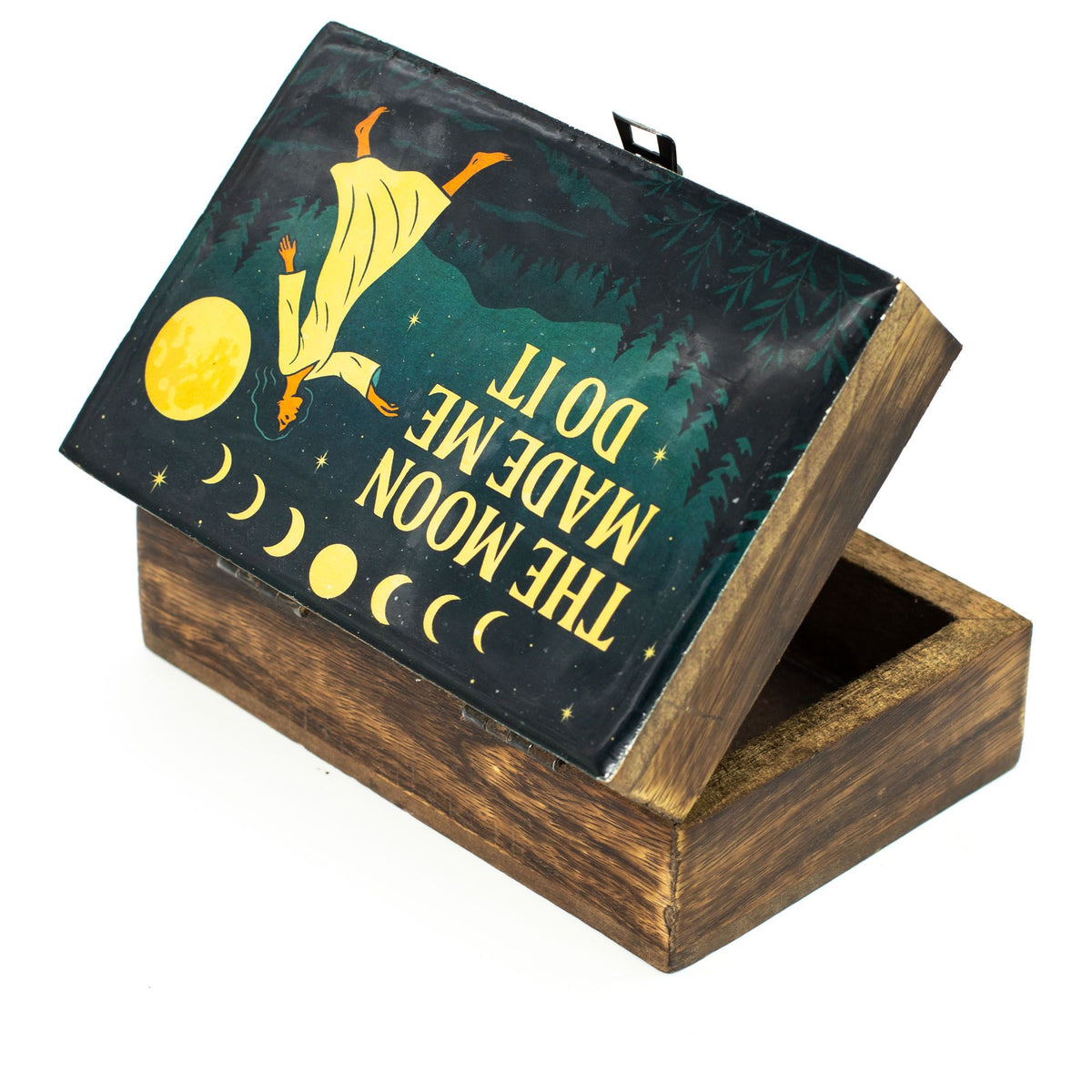 Medium Enamelled Box - The Moon Made me Do It product image 5