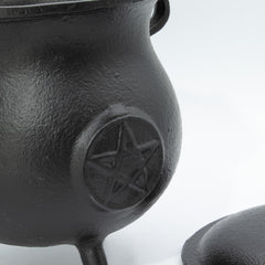 Extra Huge Cast Iron Cauldron with Pentagon 23x18cm (at least 4kg) product image 4
