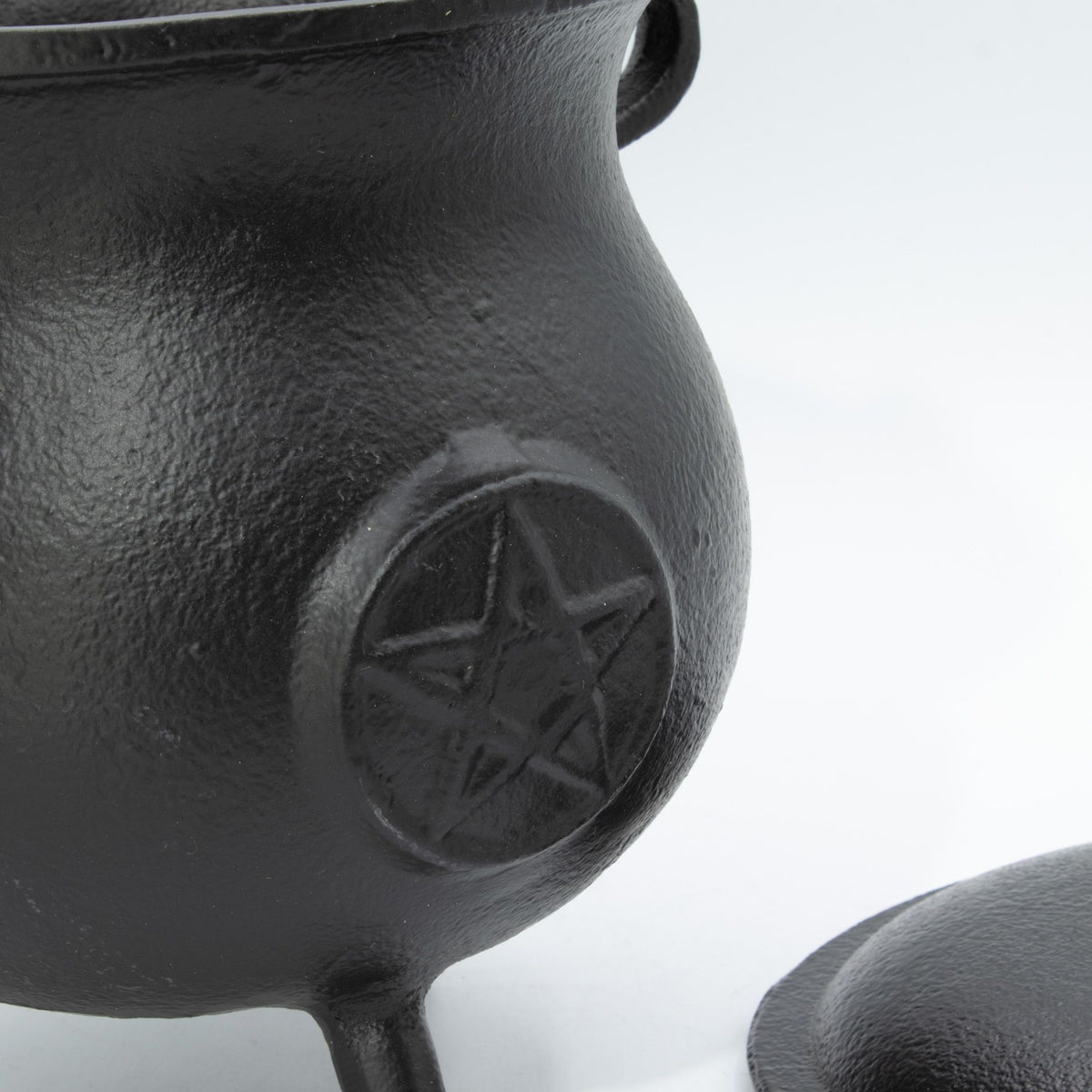 Extra Huge Cast Iron Cauldron with Pentagon 23x18cm (at least 4kg) product image 4