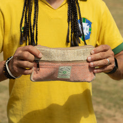 Hemp Phone/Tobacoo/Anything Zip Pouch (assorted)