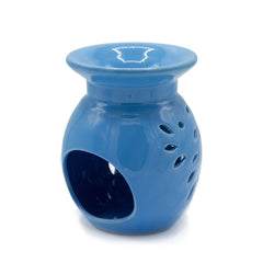 Floral Oil Burner - Blue product image 2