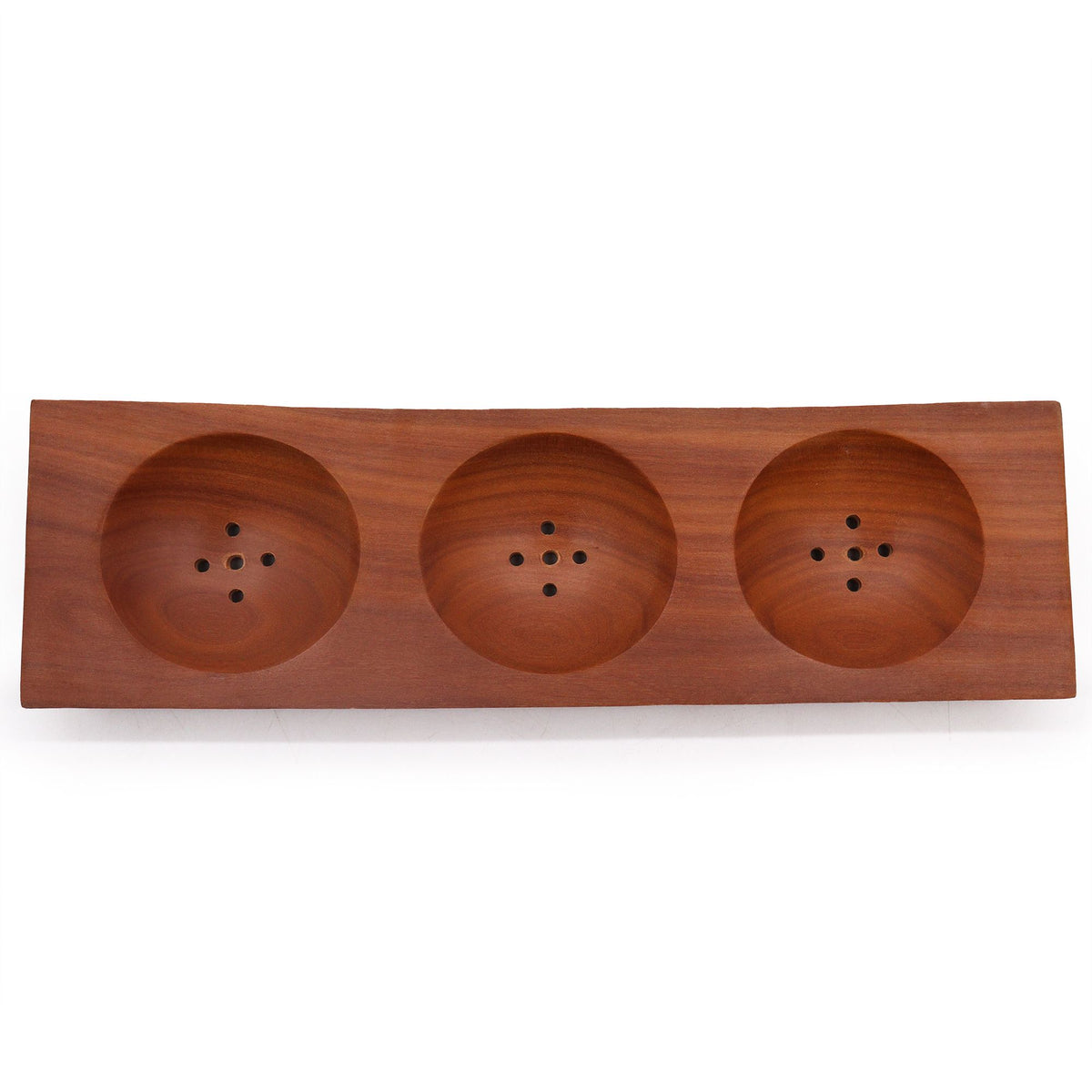 Three Bay Mahogany Soap Dish product image 4