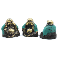 Set of 3 - See No Evil etc - Buddha product image 2