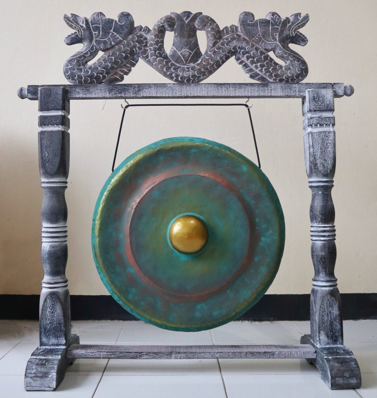 Small Gong in Stand - 25cm - Greenwash product image